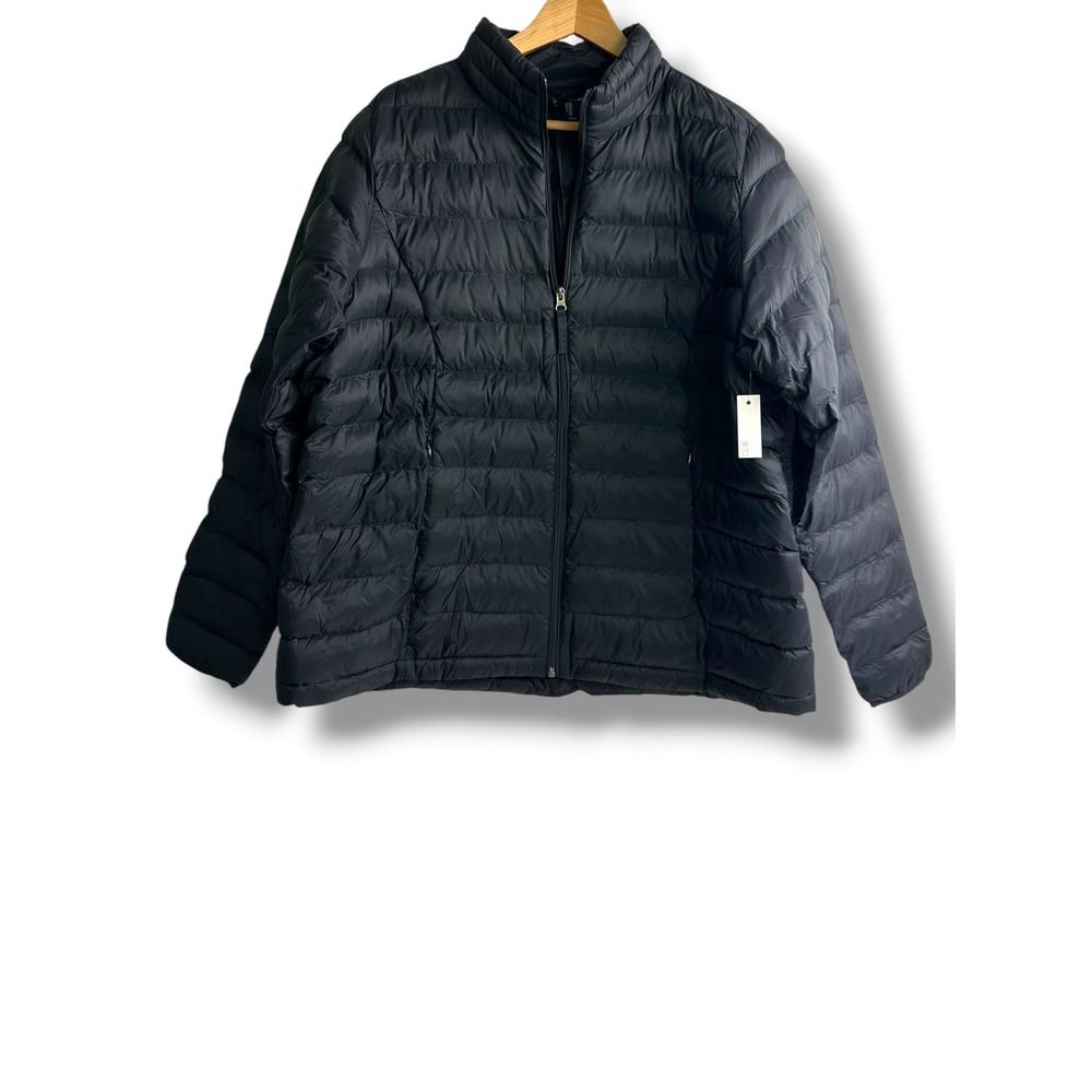 Amazon‎ Essentials Womens Black Packable Puffer Jacket XXL W-S17AE10007 NEW
